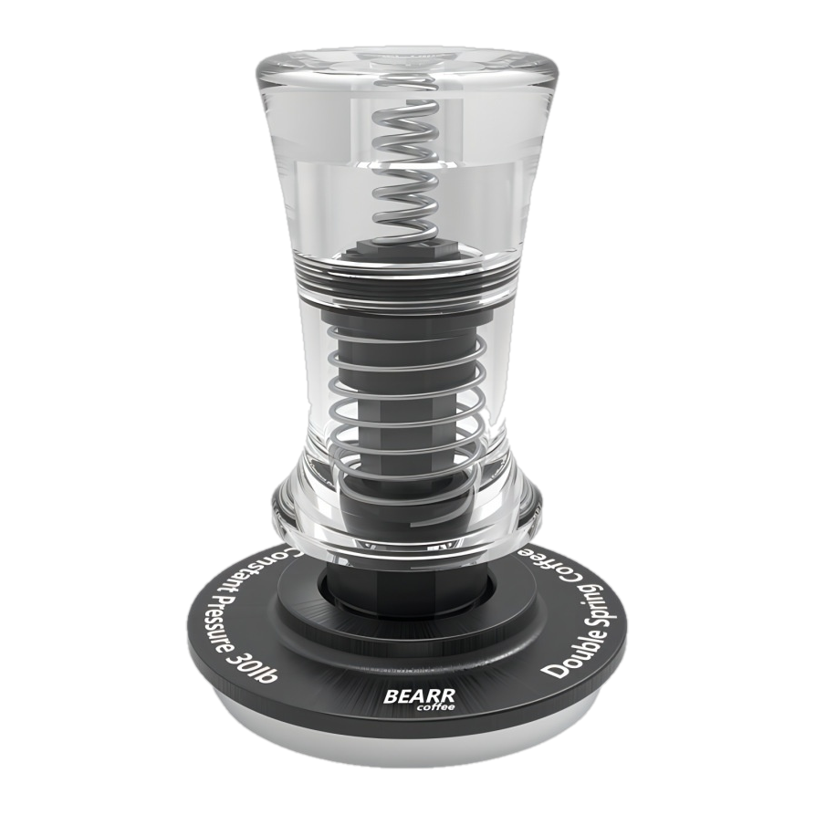 Tamper 58 mm mit Doppelfeder
