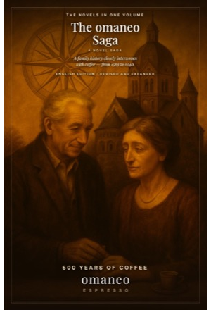 The omaneo Saga — portada, inglés